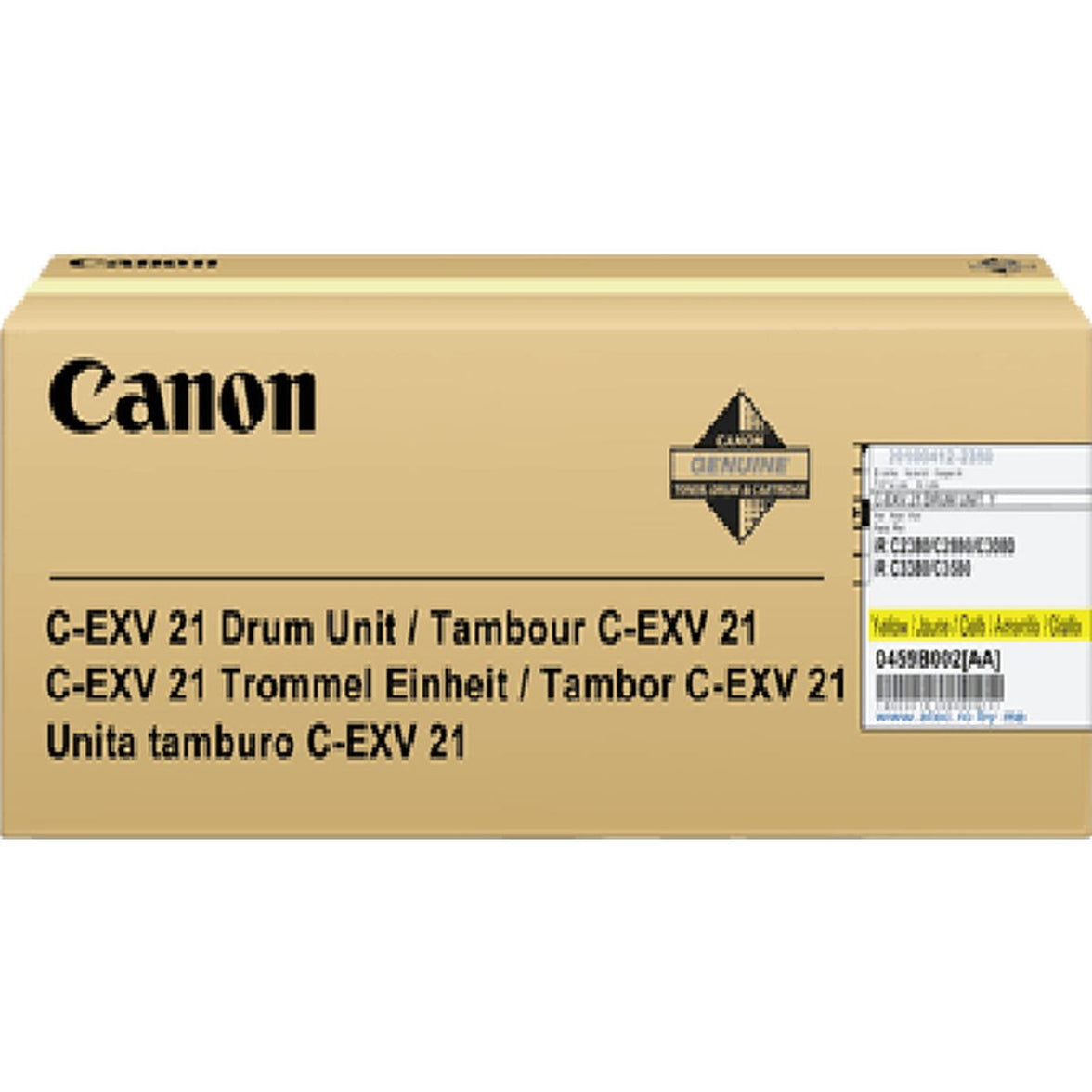 Canon C-EXV 21 Drum Yellow SC 0459B002