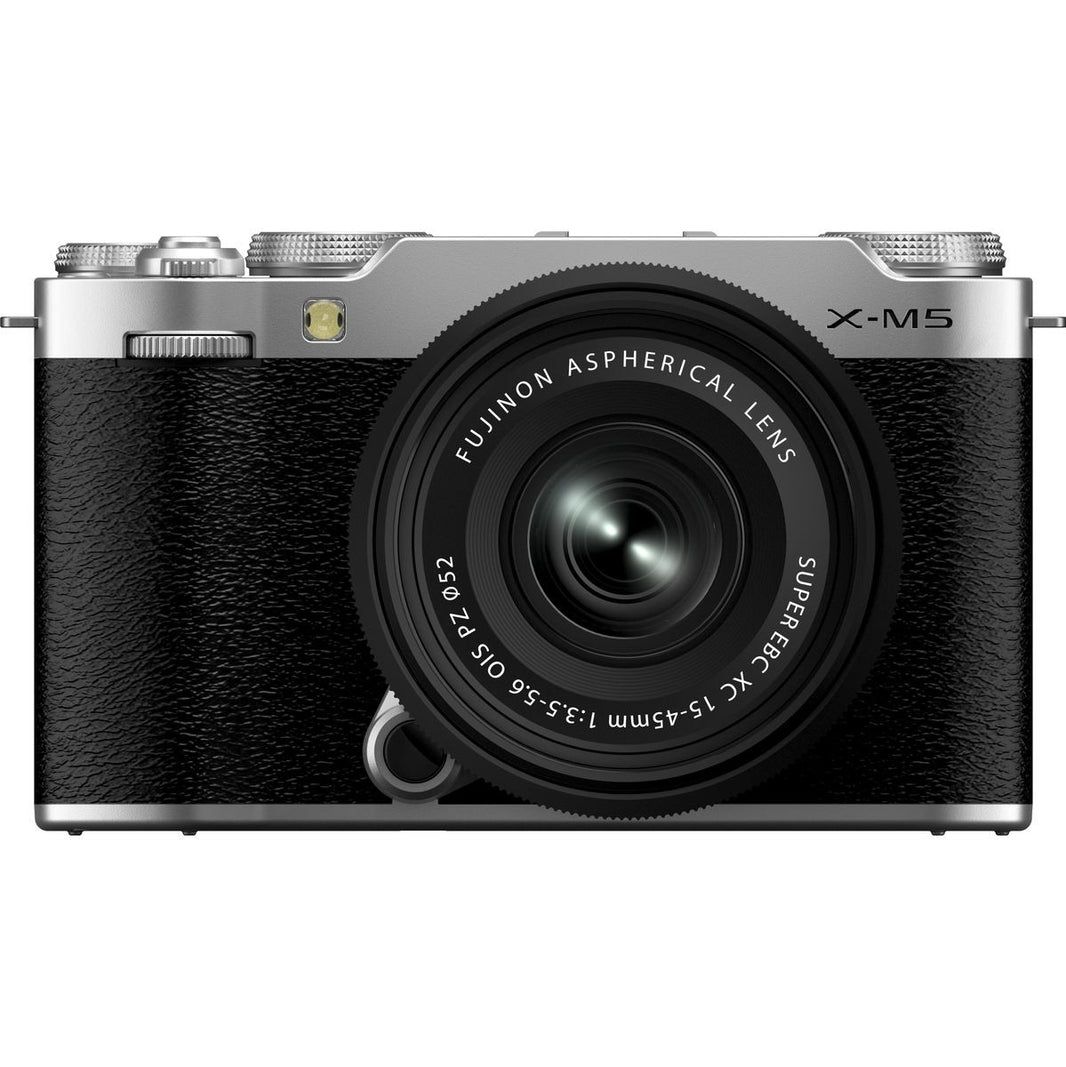 Fujifilm X-M5 Silver + XC15-45mm f/3.5-5.6 OIS PZ
