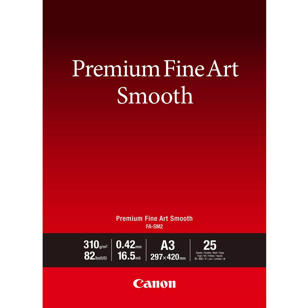 Canon FA-SM2 A3 25 Premium FineArt Smooth A3 2