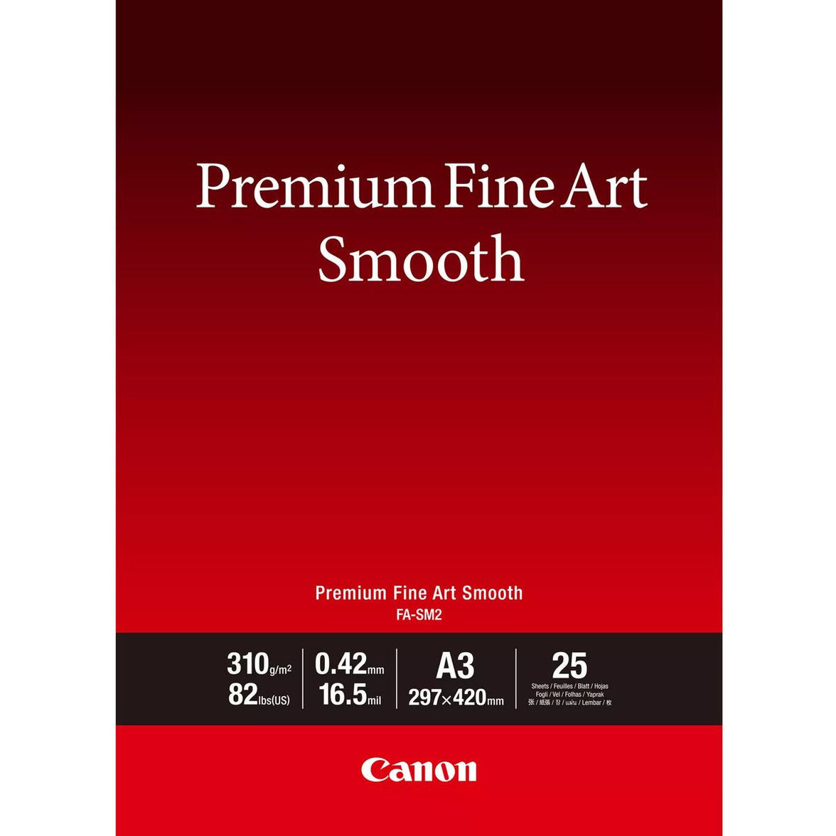 Canon FA-SM2 A3 25 Premium FineArt Smooth A3 2