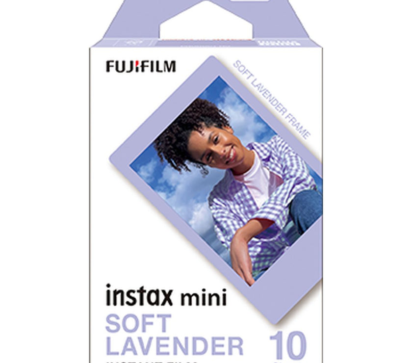 Fuji Instax Mini Film Soft Lavender 1x10