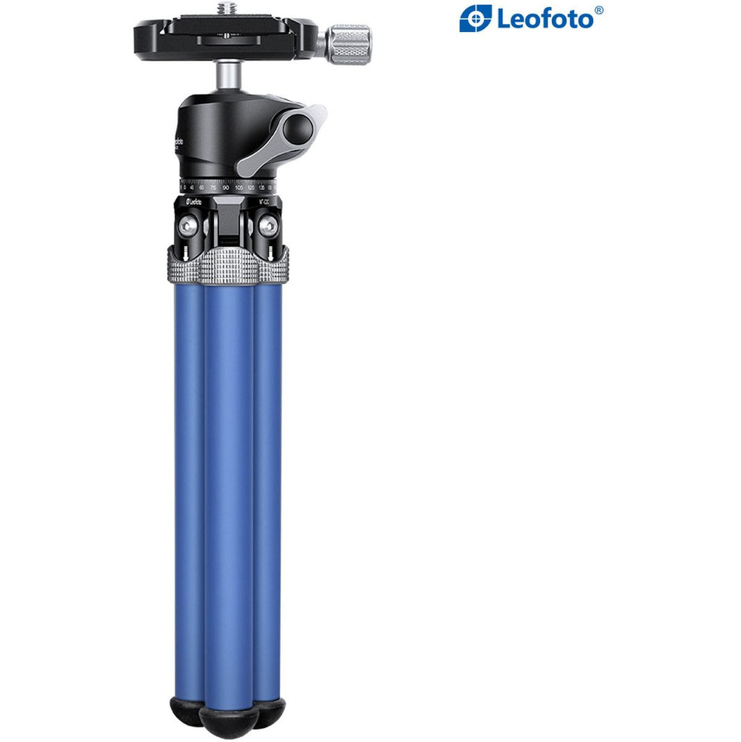 Leofoto MT-02C+LH-22 (Blue) Mini Table Tripod Kit