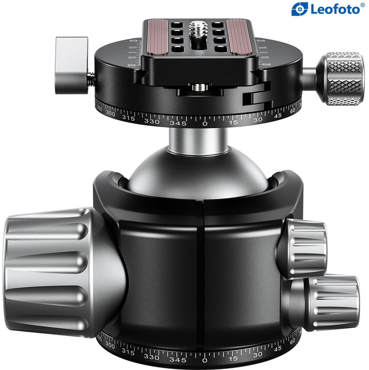 Leofoto LH-55R+RH-3 55mm Low Center Of Gravity Ball Head