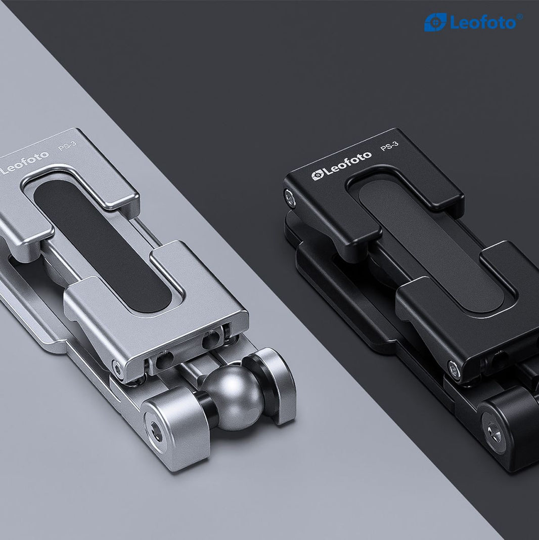 Leofoto PS-3 Black Phone & Tablet Holders