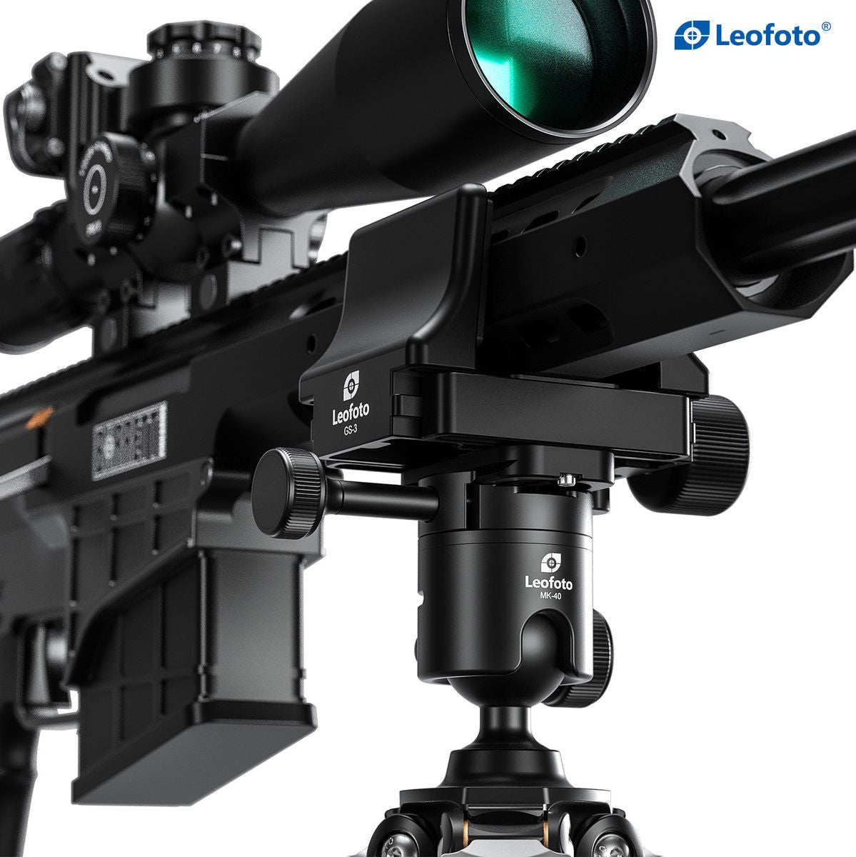 Leofoto SA-364C+MK-40+GS-3 CNC Tripod Hard Anodize