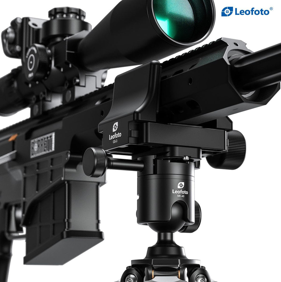 Leofoto SA-364C+MK-40+GS-3 CNC Tripod Hard Anodize