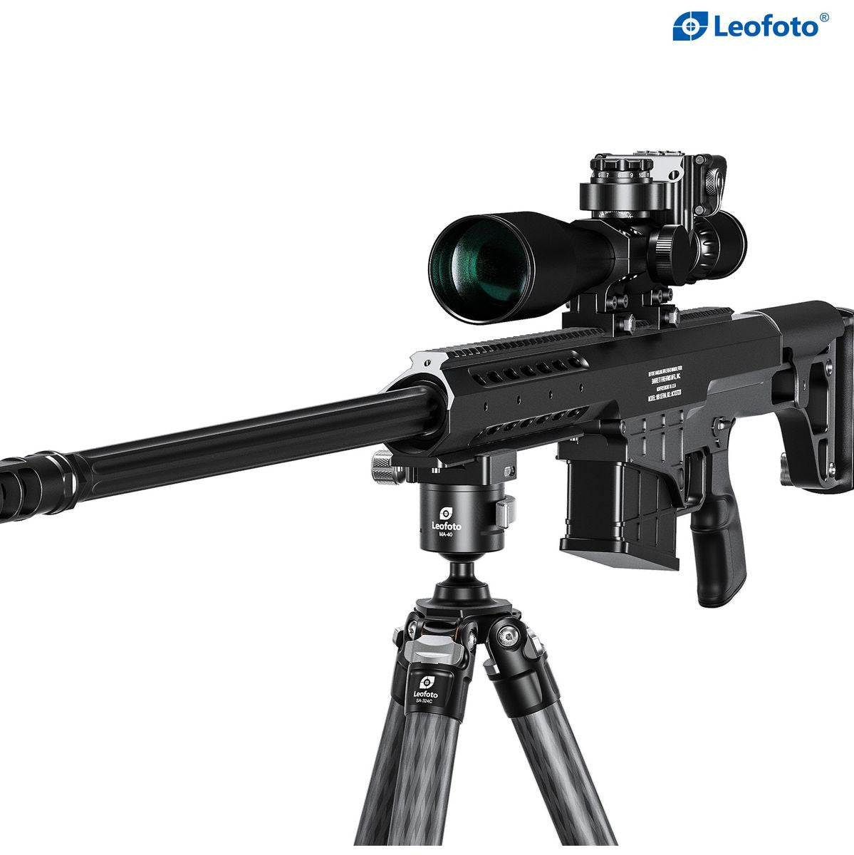 Leofoto SA-324C+MA-40 CNC Tripod Hard Anodize