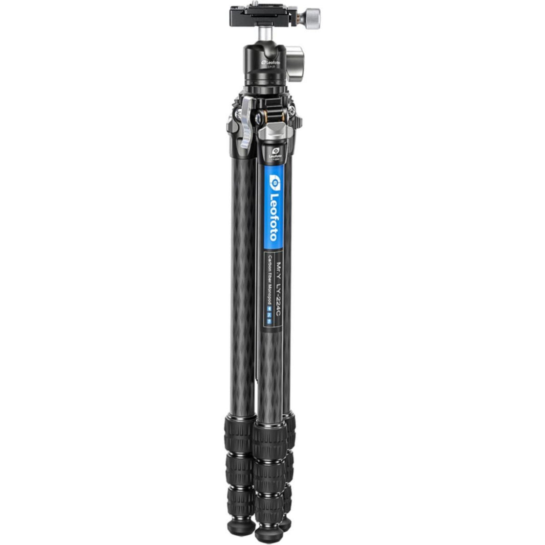 Leofoto LY-224C+LH-25(Black) CNC Tripod