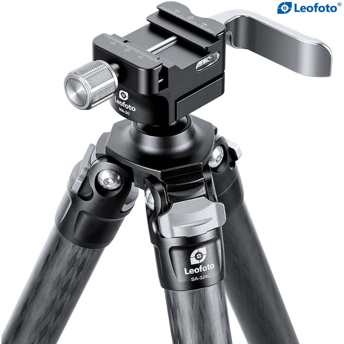 Leofoto SA-324C+MA-30 CNC Tripod Hard Anodize