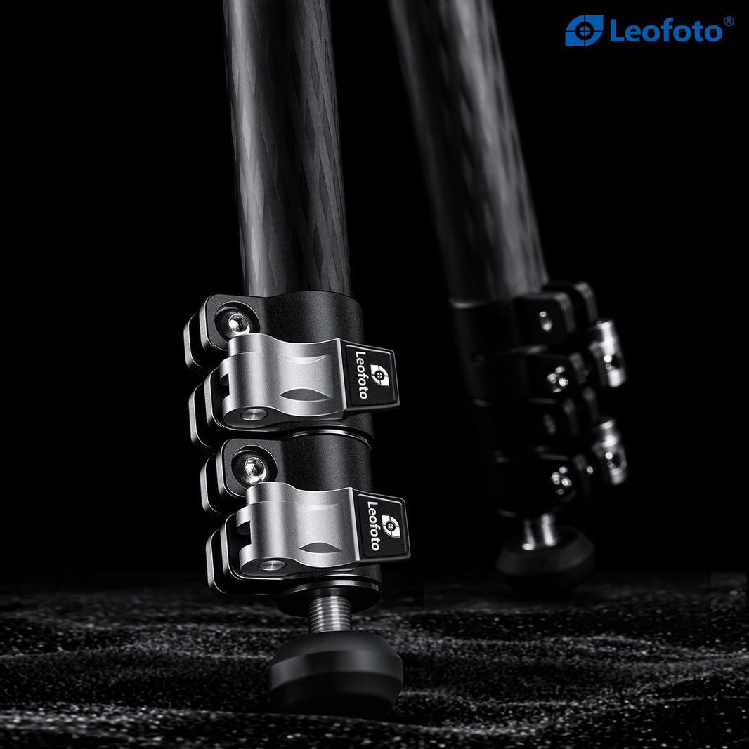 Leofoto LVM-323C Flip Lock Carbon Fiber Tripod