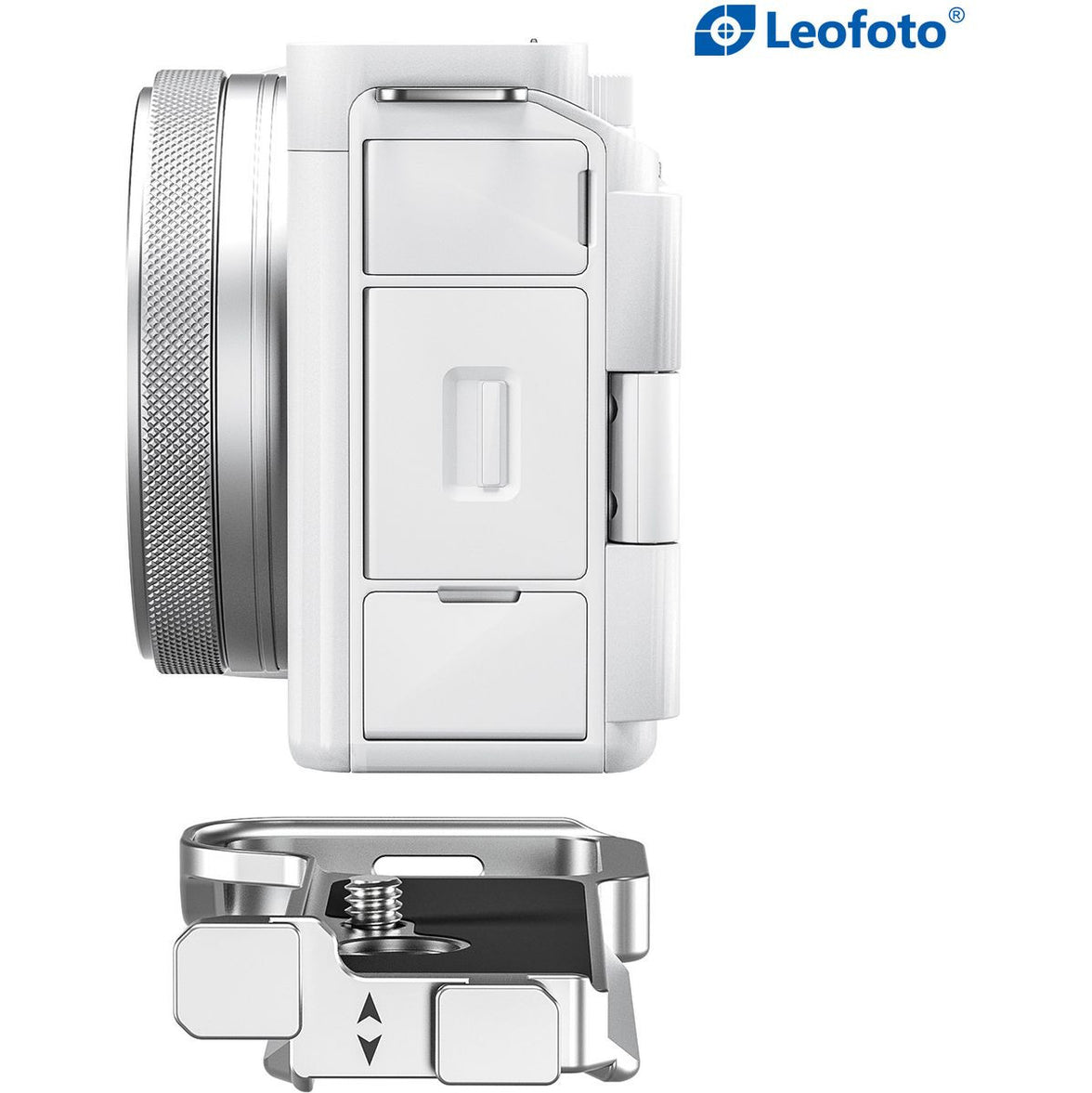 Leofoto LPS-ZV-E1 Silver L Plate For Sony ZV-E1