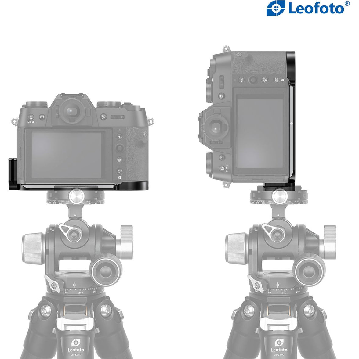 Leofoto L Plate For Fujifilm X-T50 Black