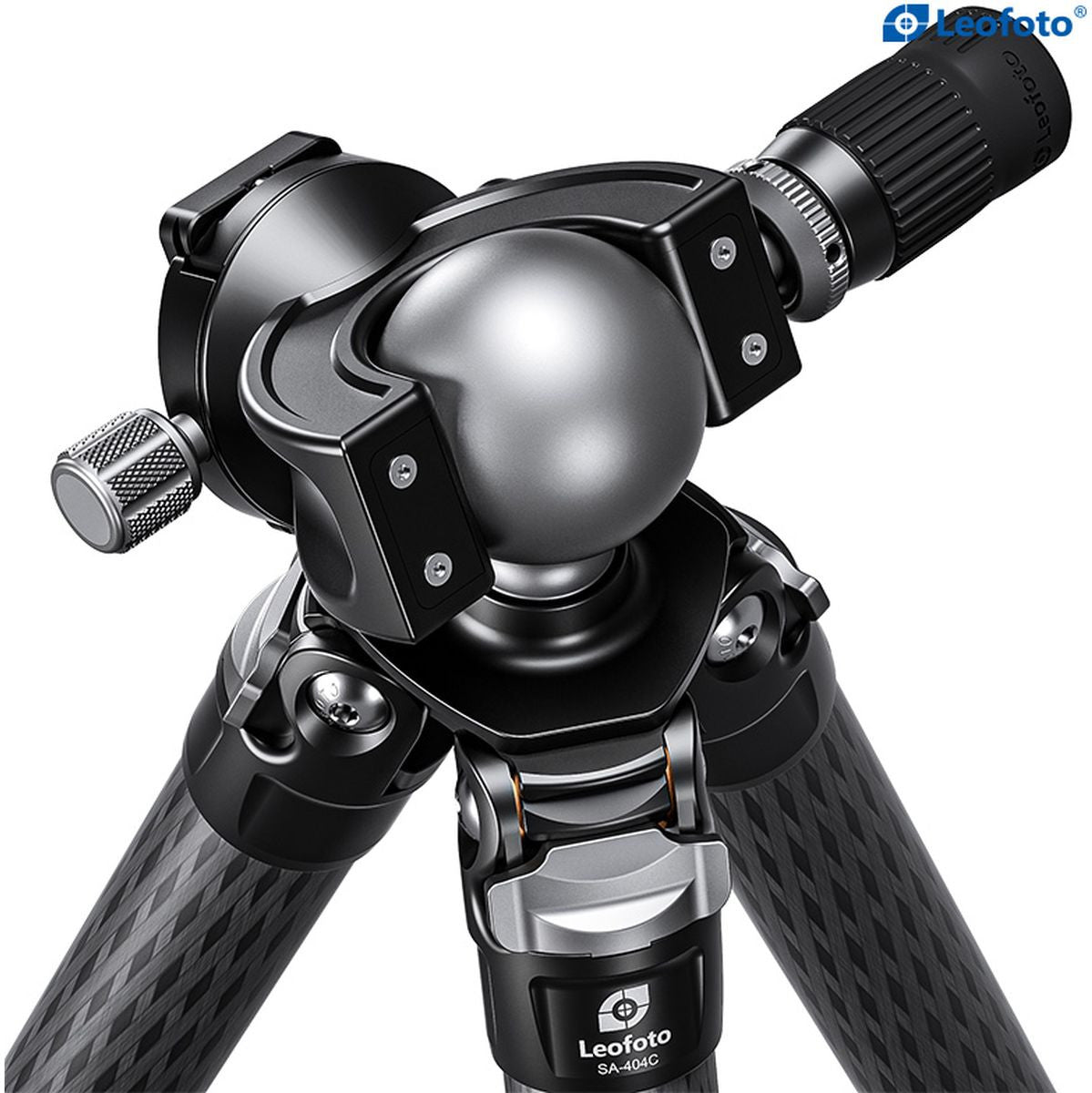 Leofoto SA-404C+MH-60S CNC Tripod Hard Anodize
