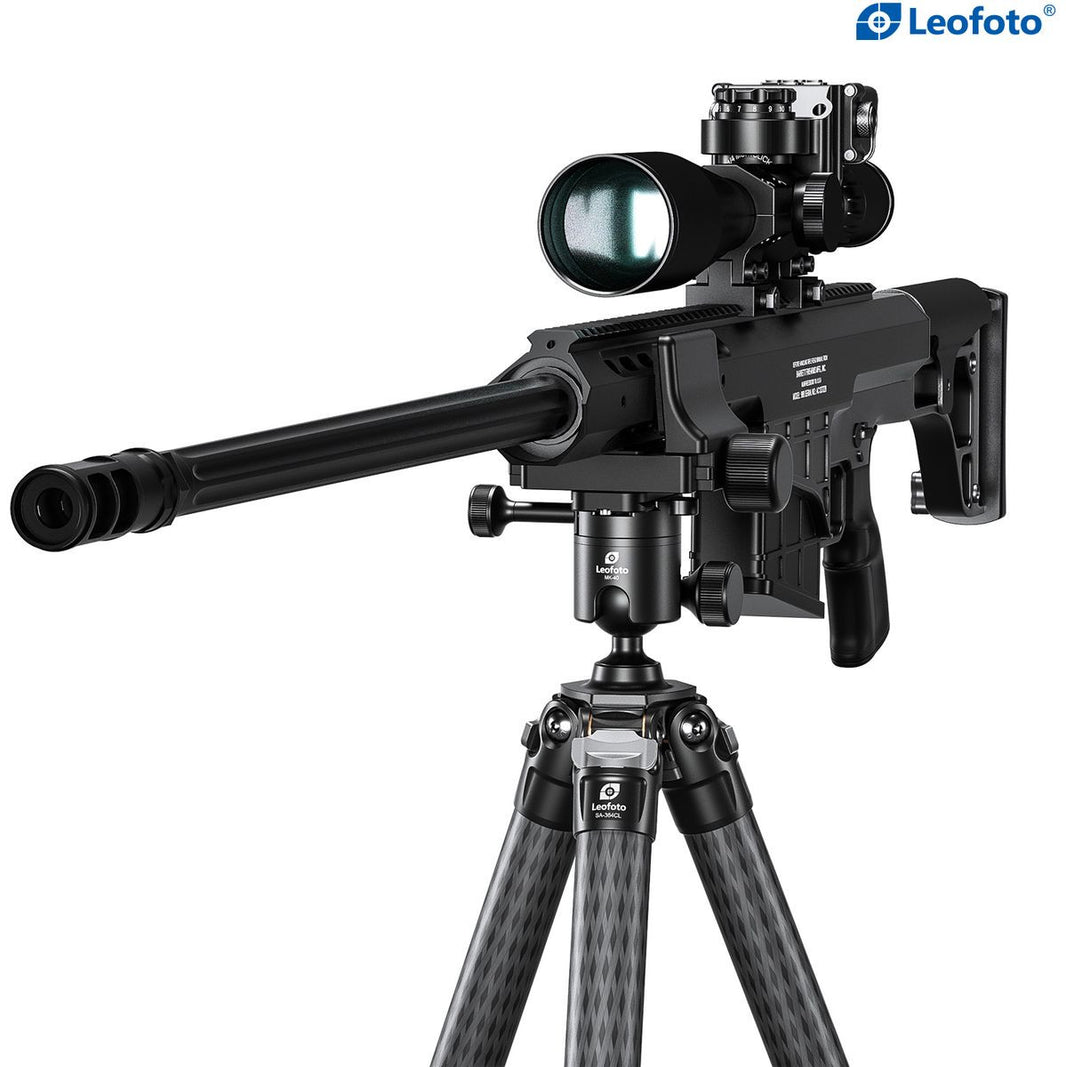 Leofoto SA-364CL+MK-40+GS-3 CNC Tripod Hard Anodize