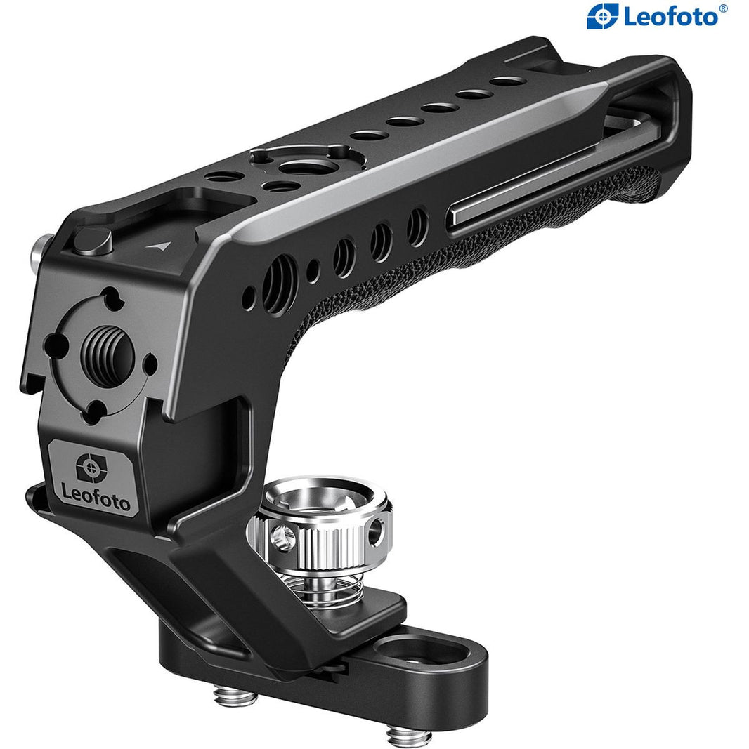 Leofoto Top Handle w/ Cold Shoe Adapter