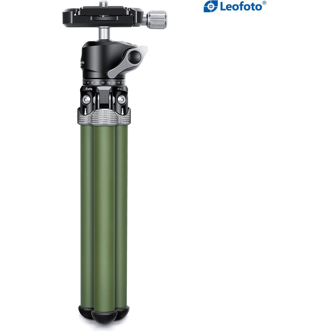 Leofoto MT-02C+LH-22 (Olive Green) Mini Table Tripod Kit