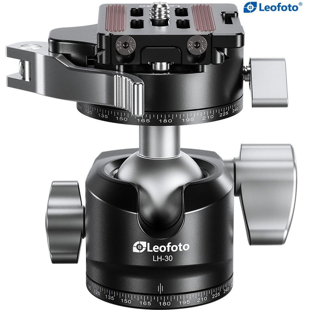 Leofoto 30mm Low Profile Ball Head (w/ 52mm Panning Clamp)