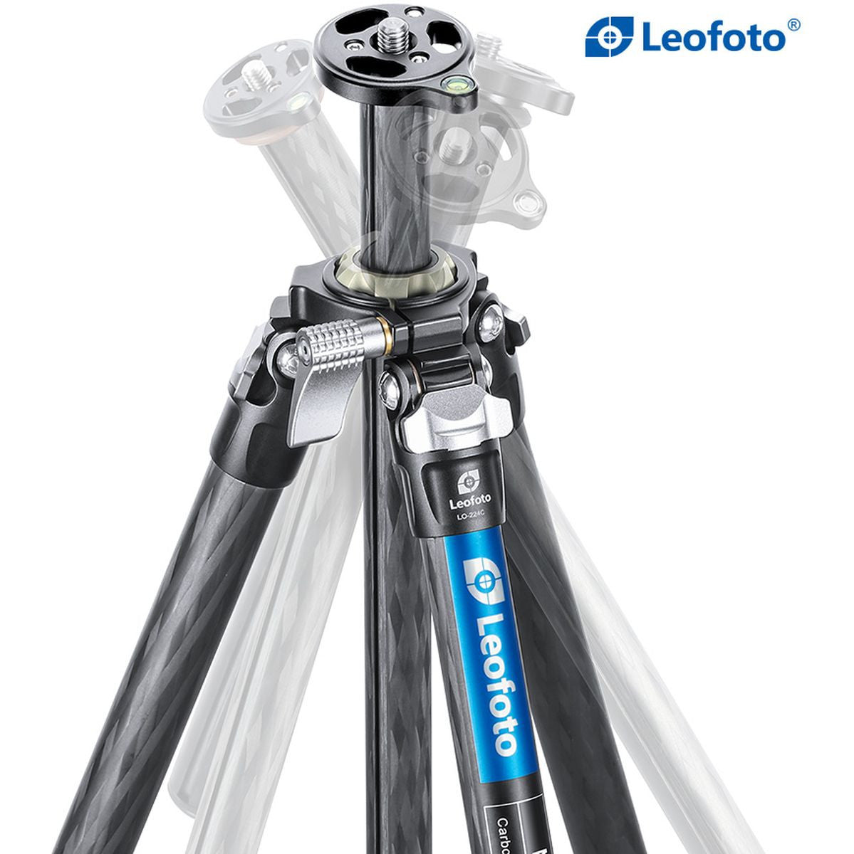 Leofoto LO-224C CNC Tripod Hard Anodize