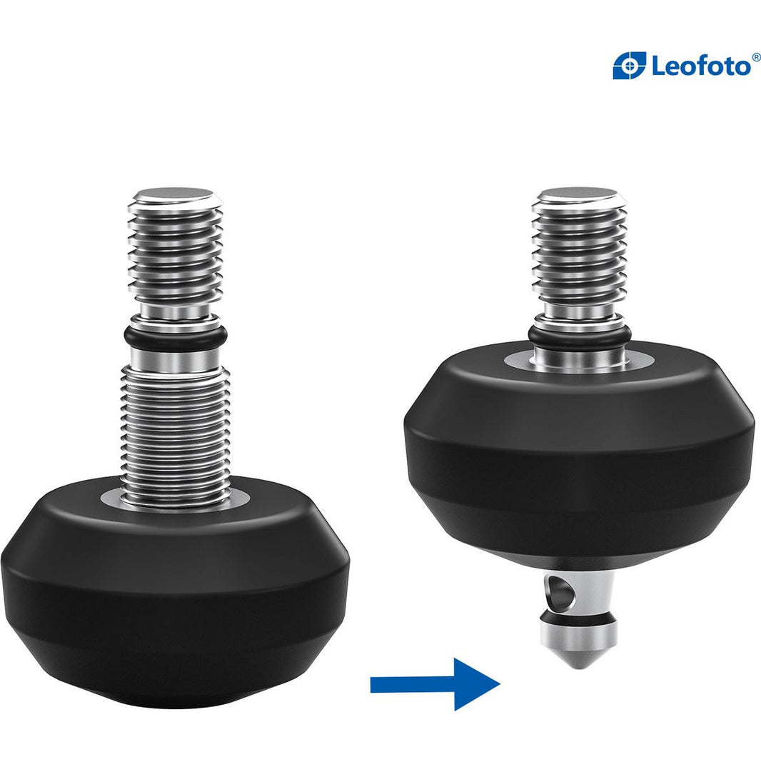 Leofoto Rubber Foot For Leofoto Tripod (3 pcs)