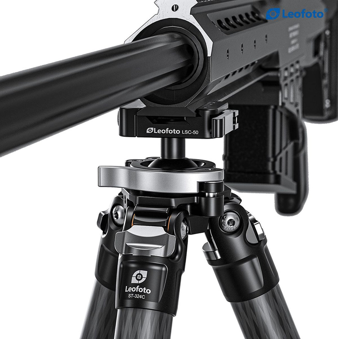 Leofoto ST-324C Rifle Support Tripod 32mm Max Leg