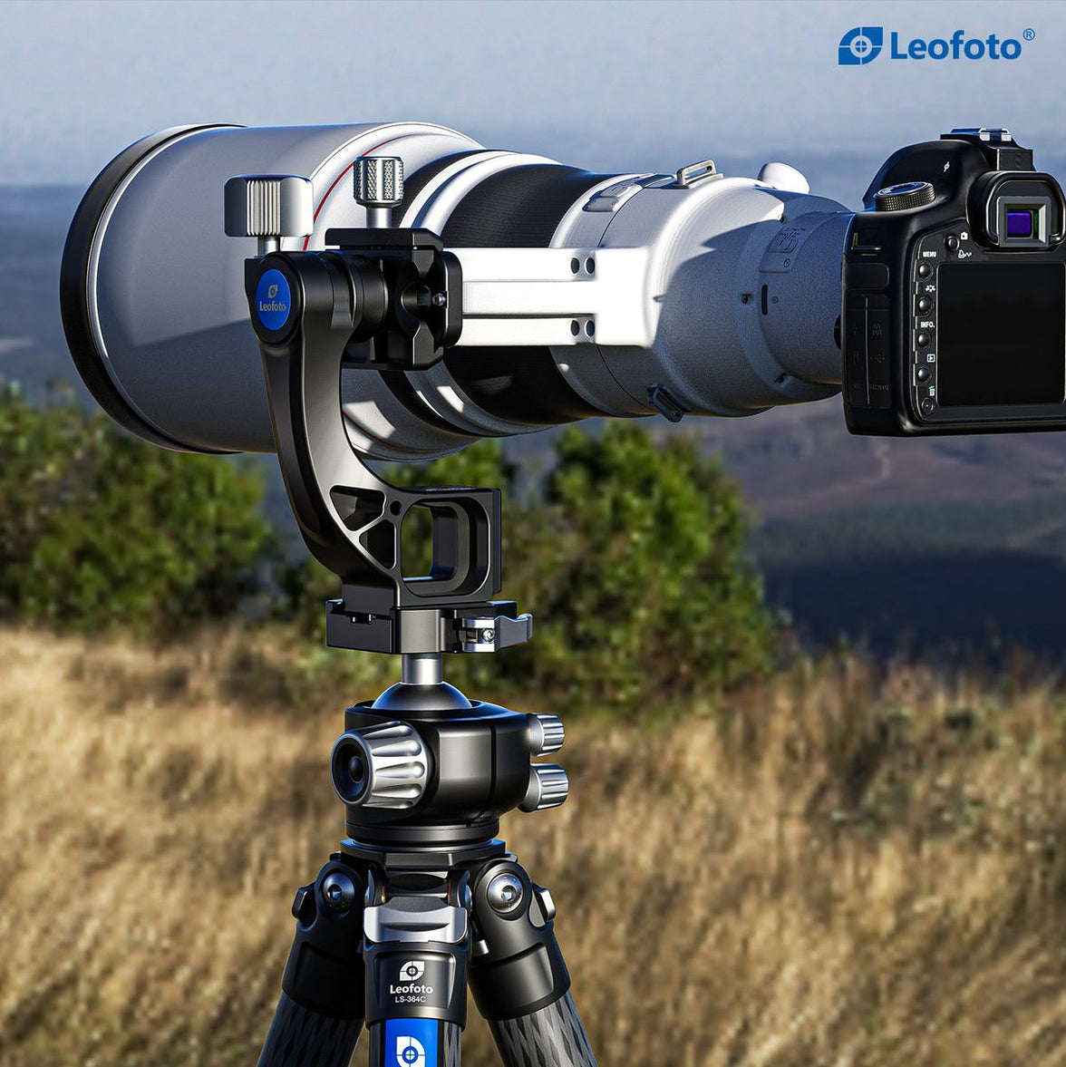 Leofoto MPG-2 Gimbal Head For Monopod