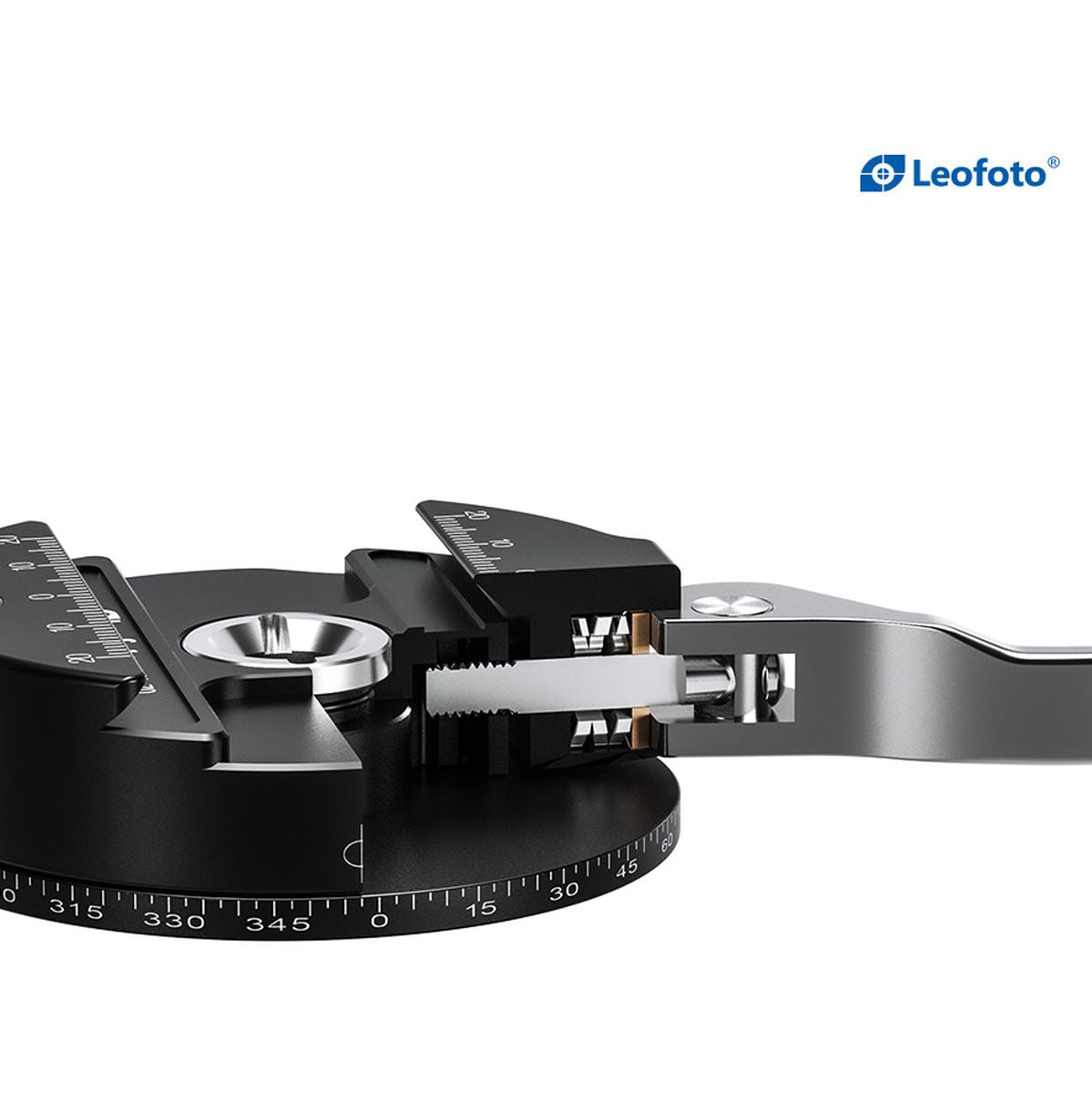 Leofoto PCL-70+QP-70N Panning Clamp w/ Quick Release Lock System