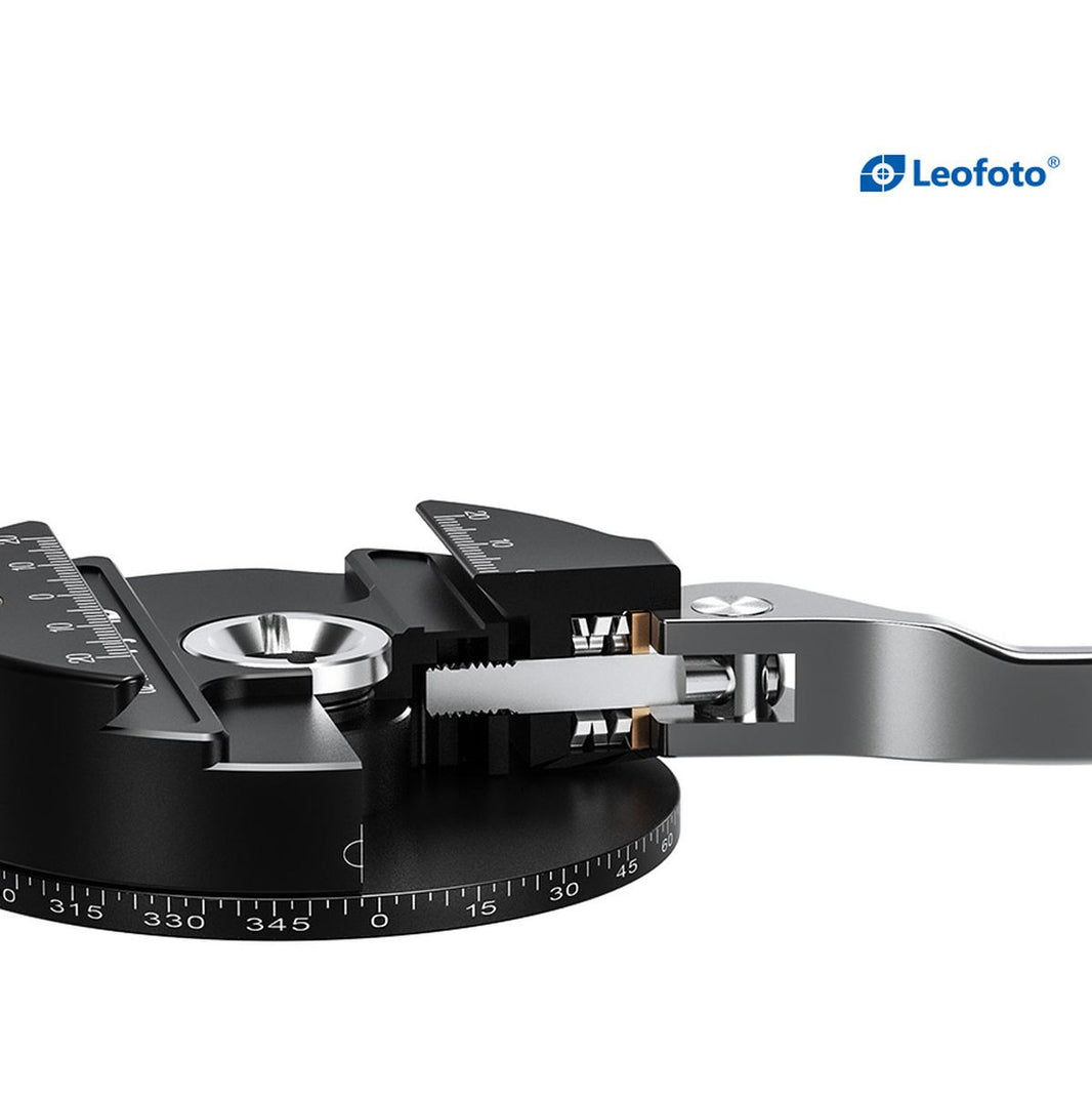 Leofoto PCL-70+QP-70N Panning Clamp w/ Quick Release Lock System