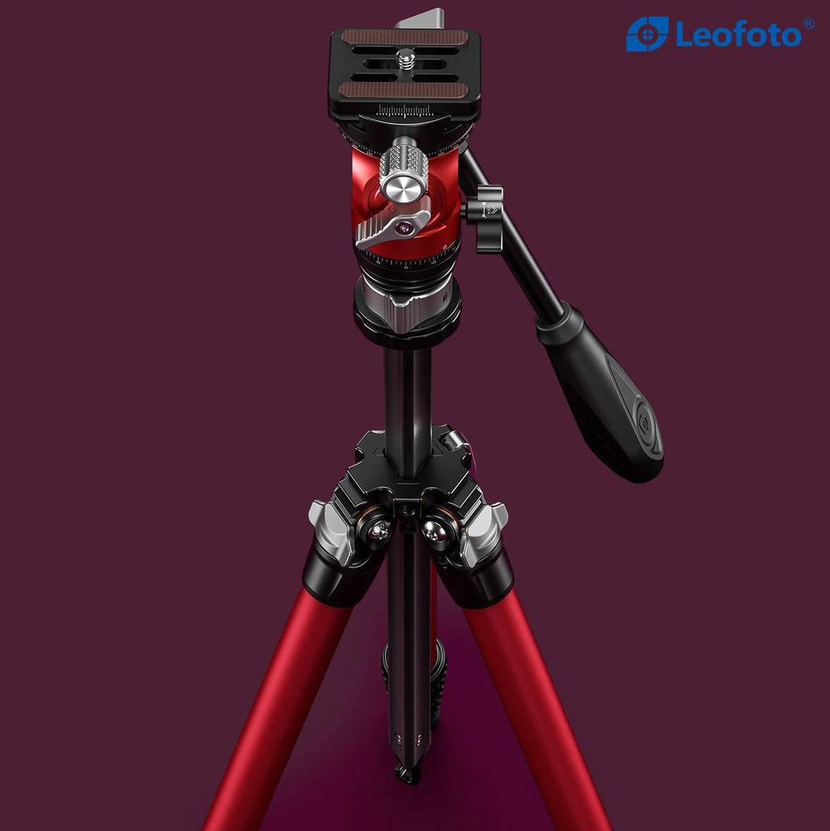 Leofoto LY-224C+BV-0R+LB-38 Blue CNC Tripod