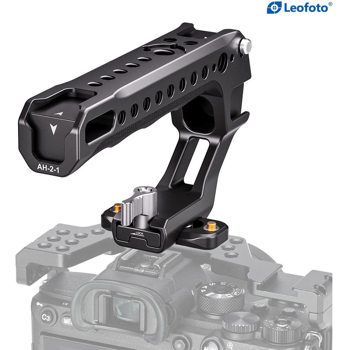 Leofoto AH-2-1 Top Handle w/ Rail