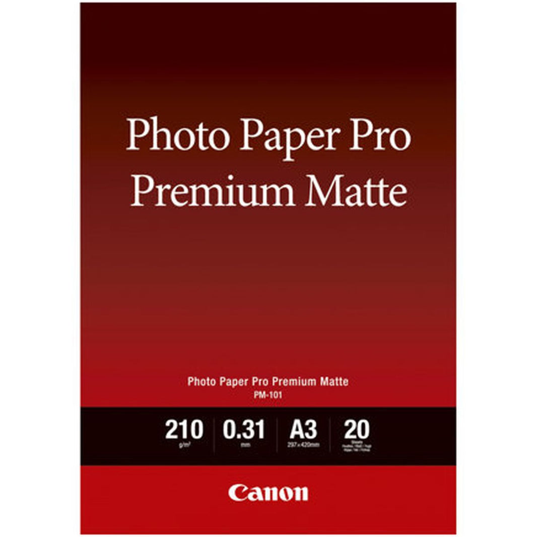 Canon Photo Paper Premium Matte A3 20 Sheets