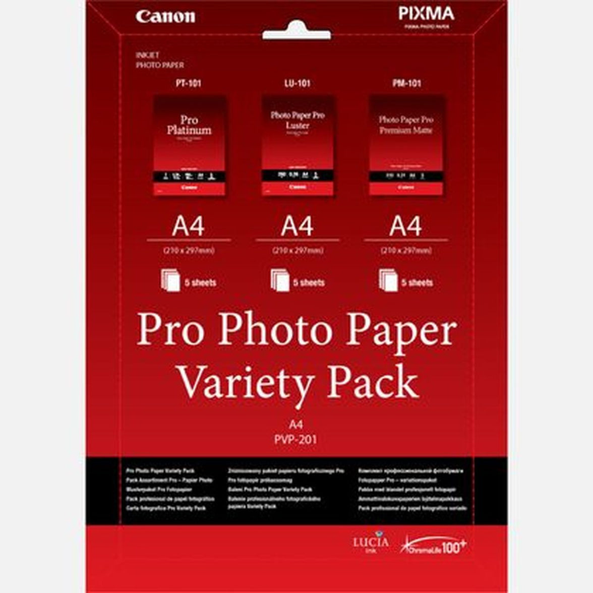 Canon PVP-201 Pro Variety Pack A4