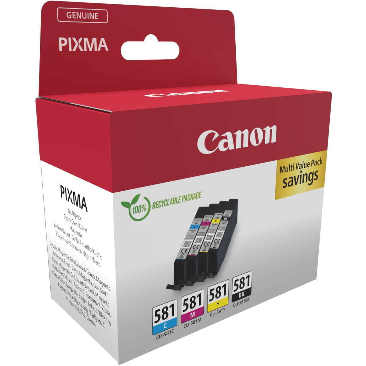 Canon CLI-581 C/M/Y/BK Multi