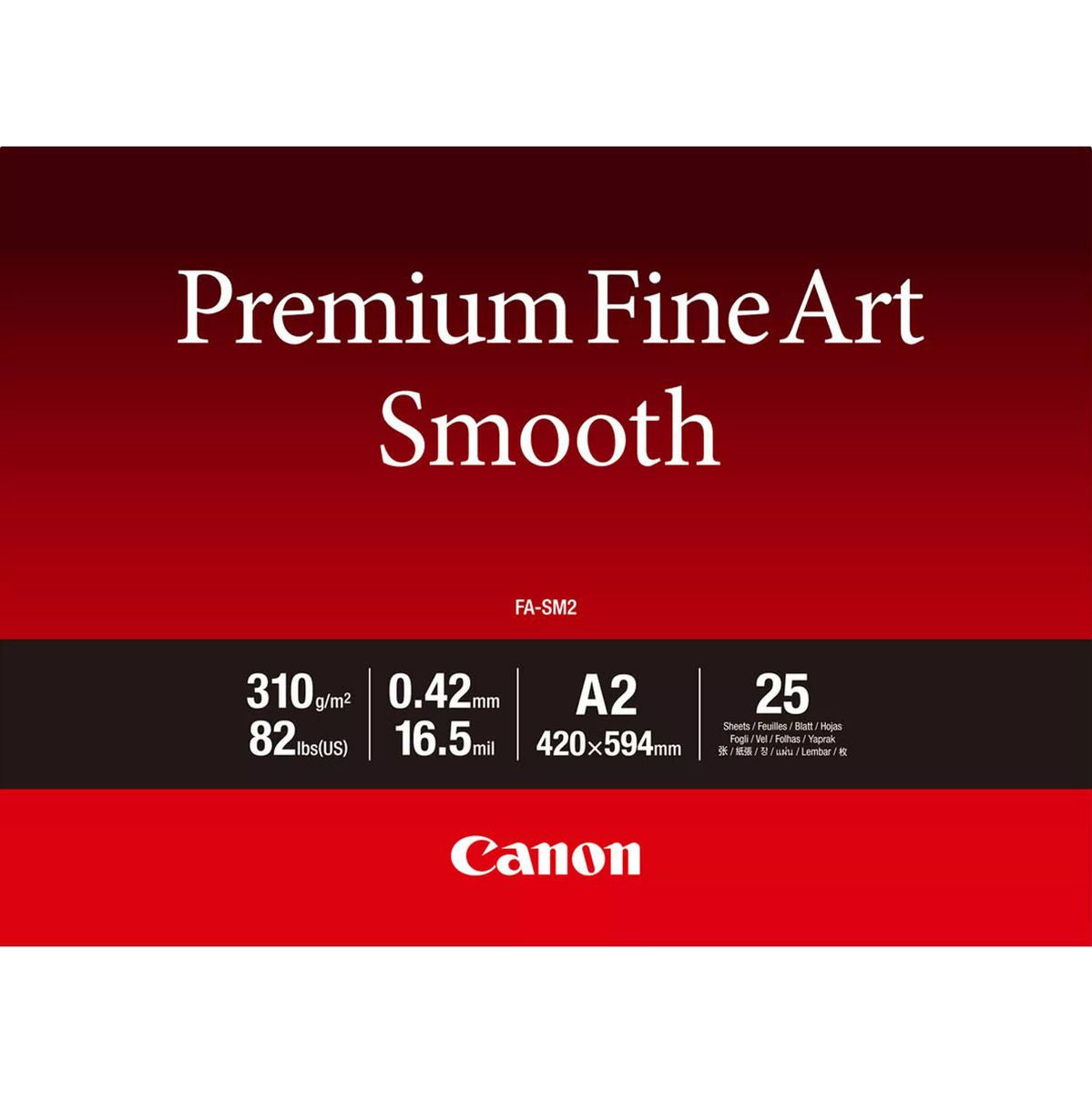 Canon FA-SM2 A2 25 Premium FineArt Smooth A2 2