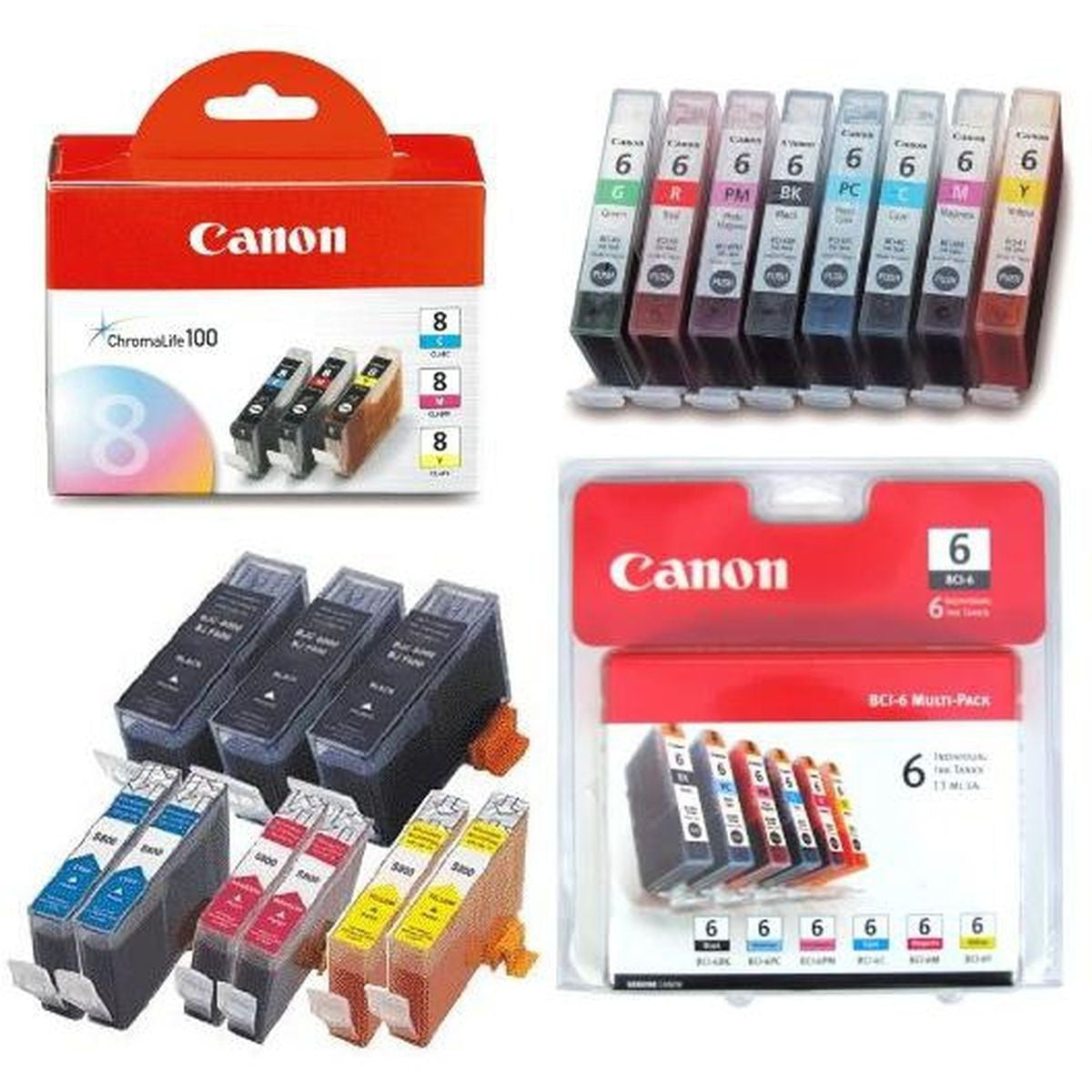 Canon BCP-600 Ink Cartridge Magenta Standard Capacity