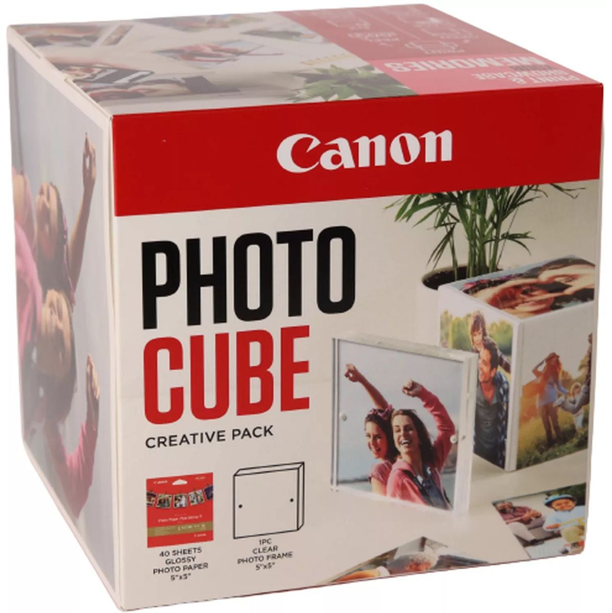Canon PP-201 5x5 Photo Cube Creative Pack Whit