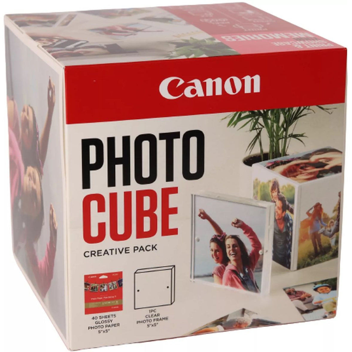 Canon PP-201 5x5 Photo Cube Creative Pack Whit