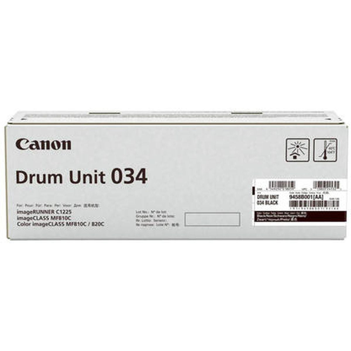 Canon Drum Unit 034 Black