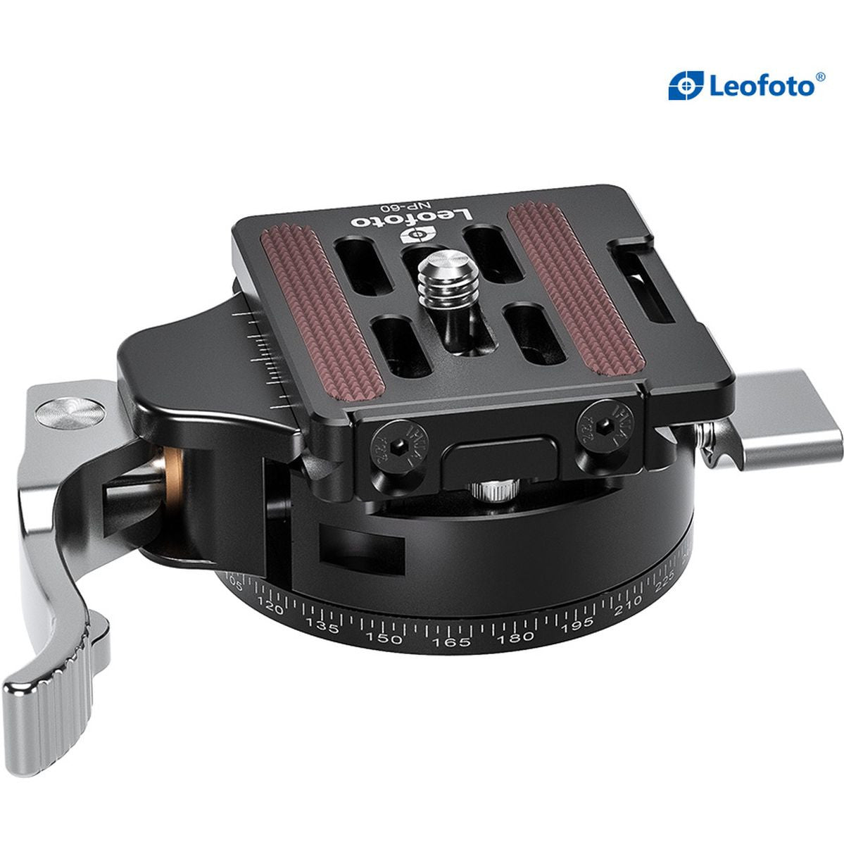 Leofoto PCL-52+NP-50 Panning Clamp w/ Quick Release Lock System