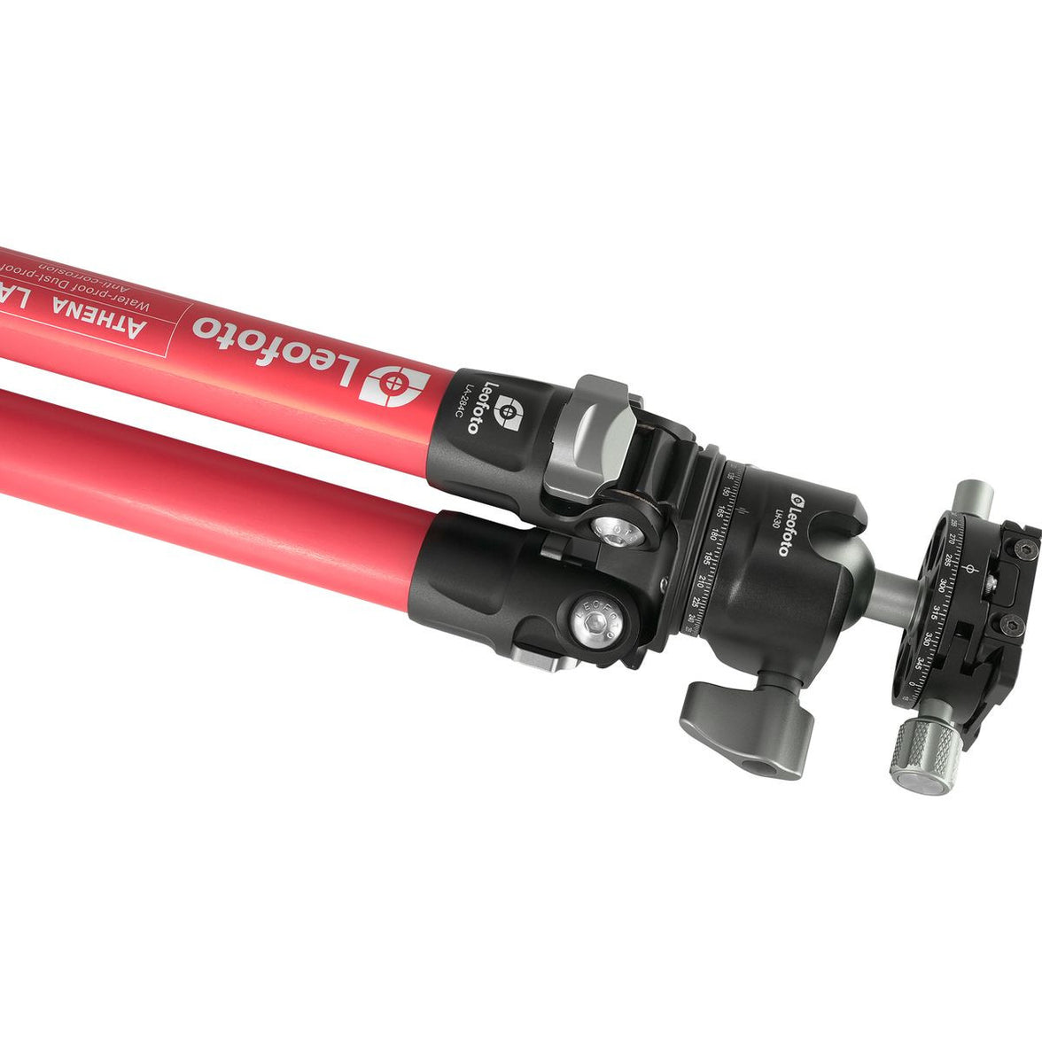 Leofoto Athena LA-284C+LH-30R(Red)