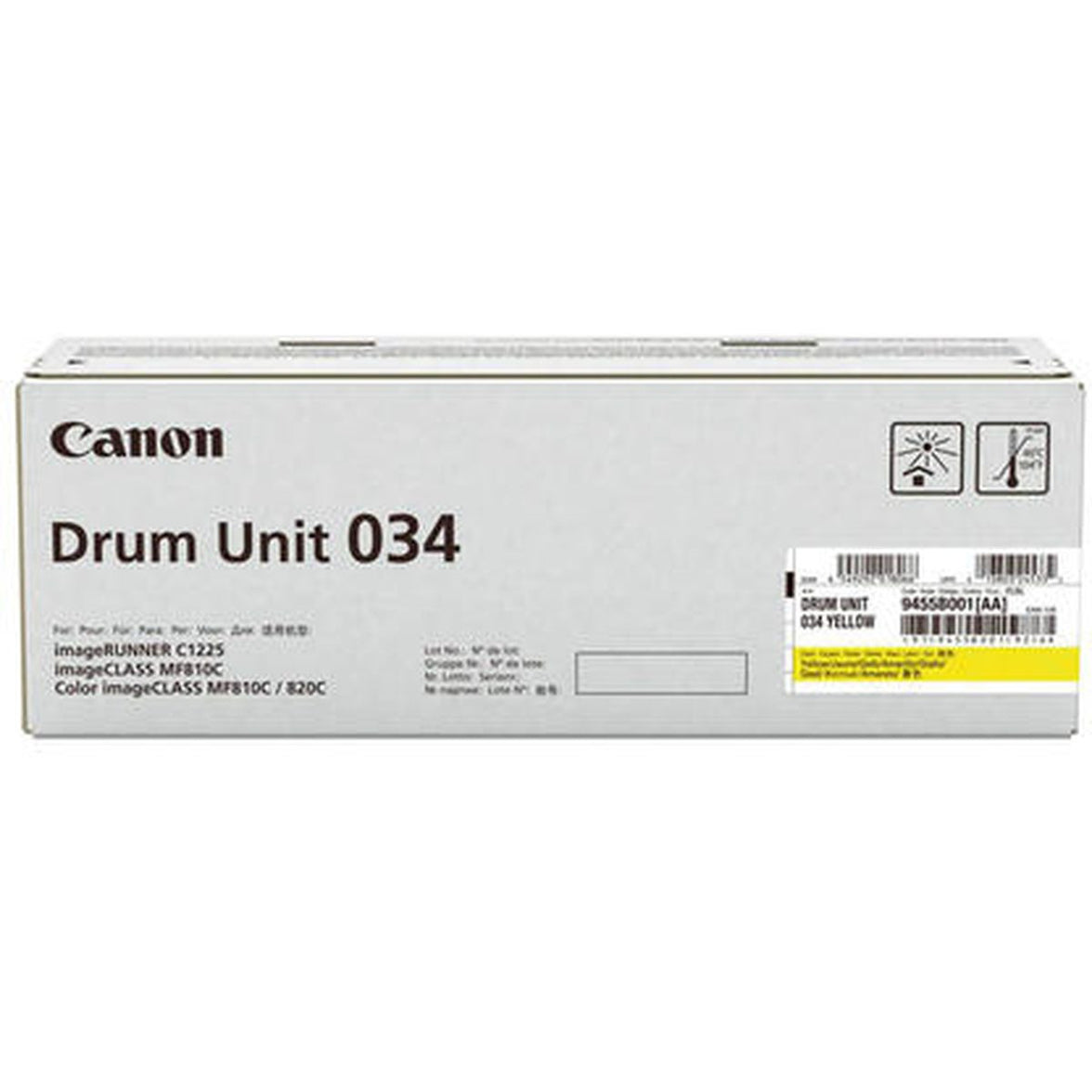 Canon Drum Unit 034 Yellow