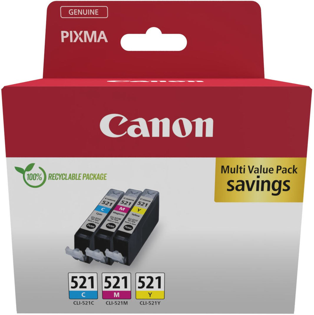 Canon CLI-521 C/M/Y Multi Sec