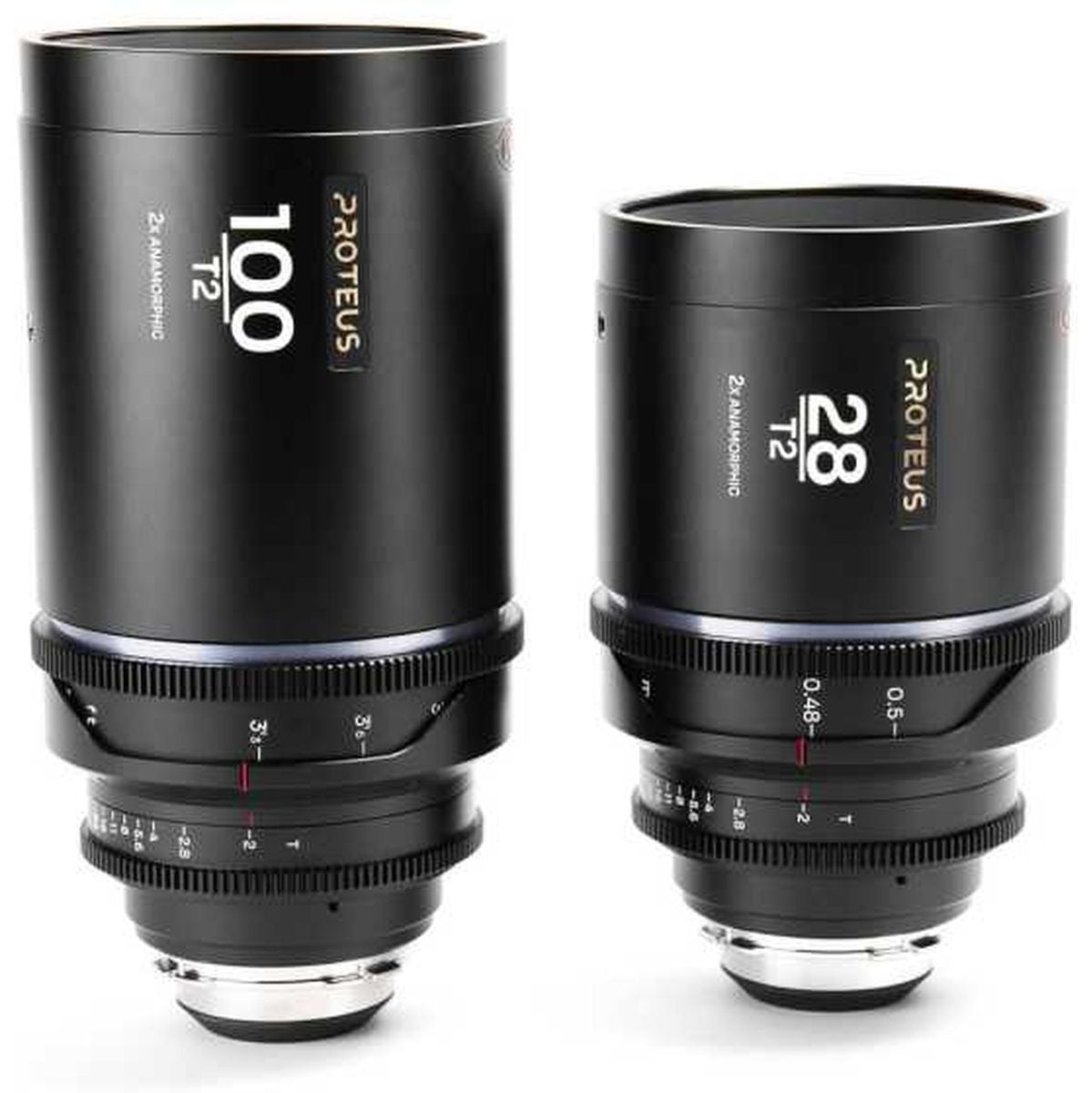 Laowa Proteus 2-LENS Bundle (28mm 100mm) - Silver (Meters) (Lao-28100p-S-PL)