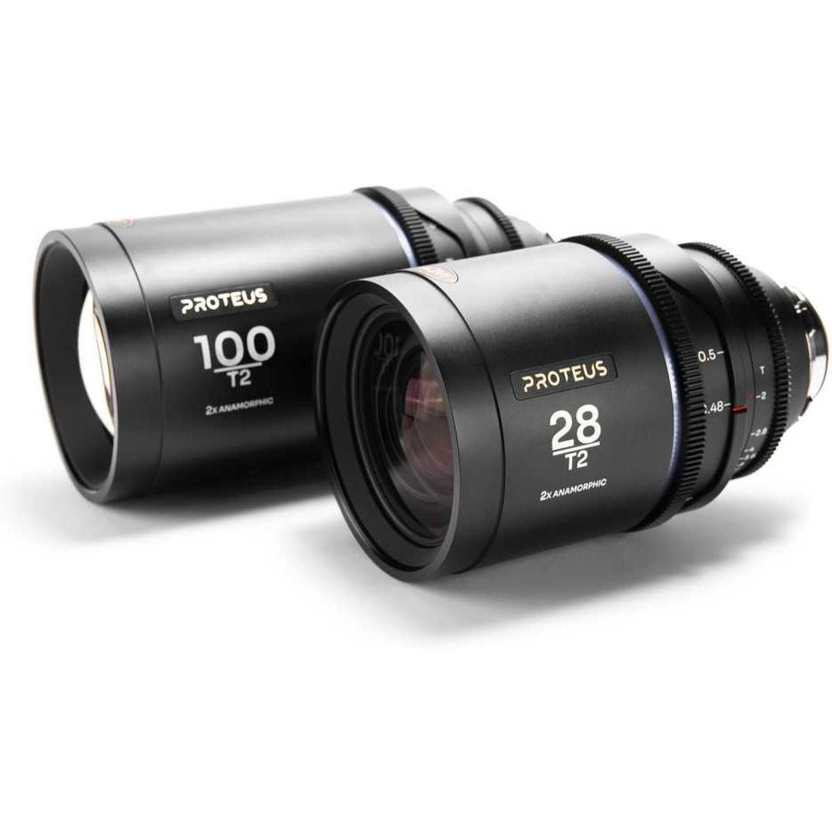 Laowa Proteus 2-LENS Bundle (28mm 100mm) - Amber (Meters) (Lao-28100p-A-PL)