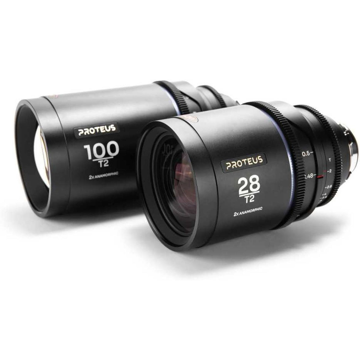 Laowa Proteus 2-LENS Bundle (28mm 100mm) - Amber (Meters) (Lao-28100p-A-PL)