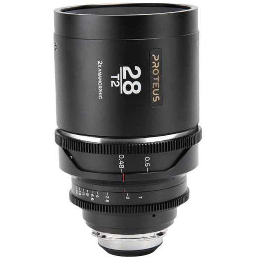 Laowa Proteus 2X Anamorphic 28mm T2 - Silver (Meters) (Lao-28p-S-PL)