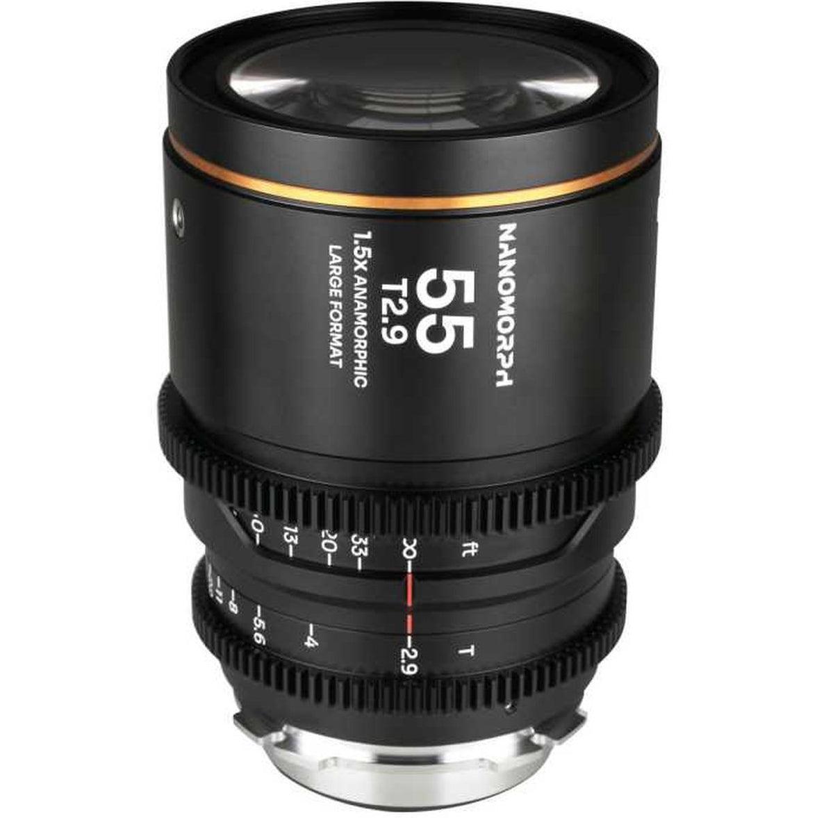 Laowa Nanomorph 55mm T2.9 1.5X LF (Amber) PL/EF (Lao-55-LF-PL-A)