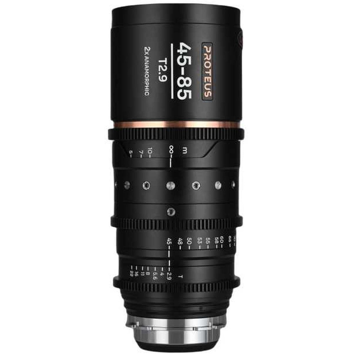 Laowa Proteus Zoom 2X Anamorphic 45-85mm T2.9 - Amber - PL + EF
