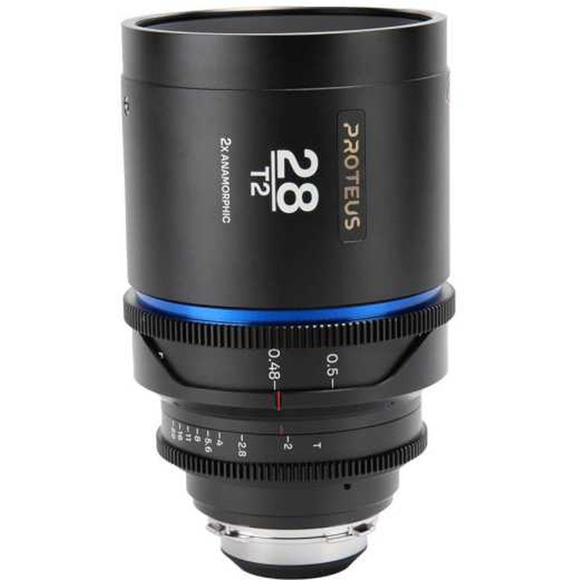 Laowa Proteus 2X Anamorphic 28mm T2 - Blue (Meters) (Lao-28p-B-PL)