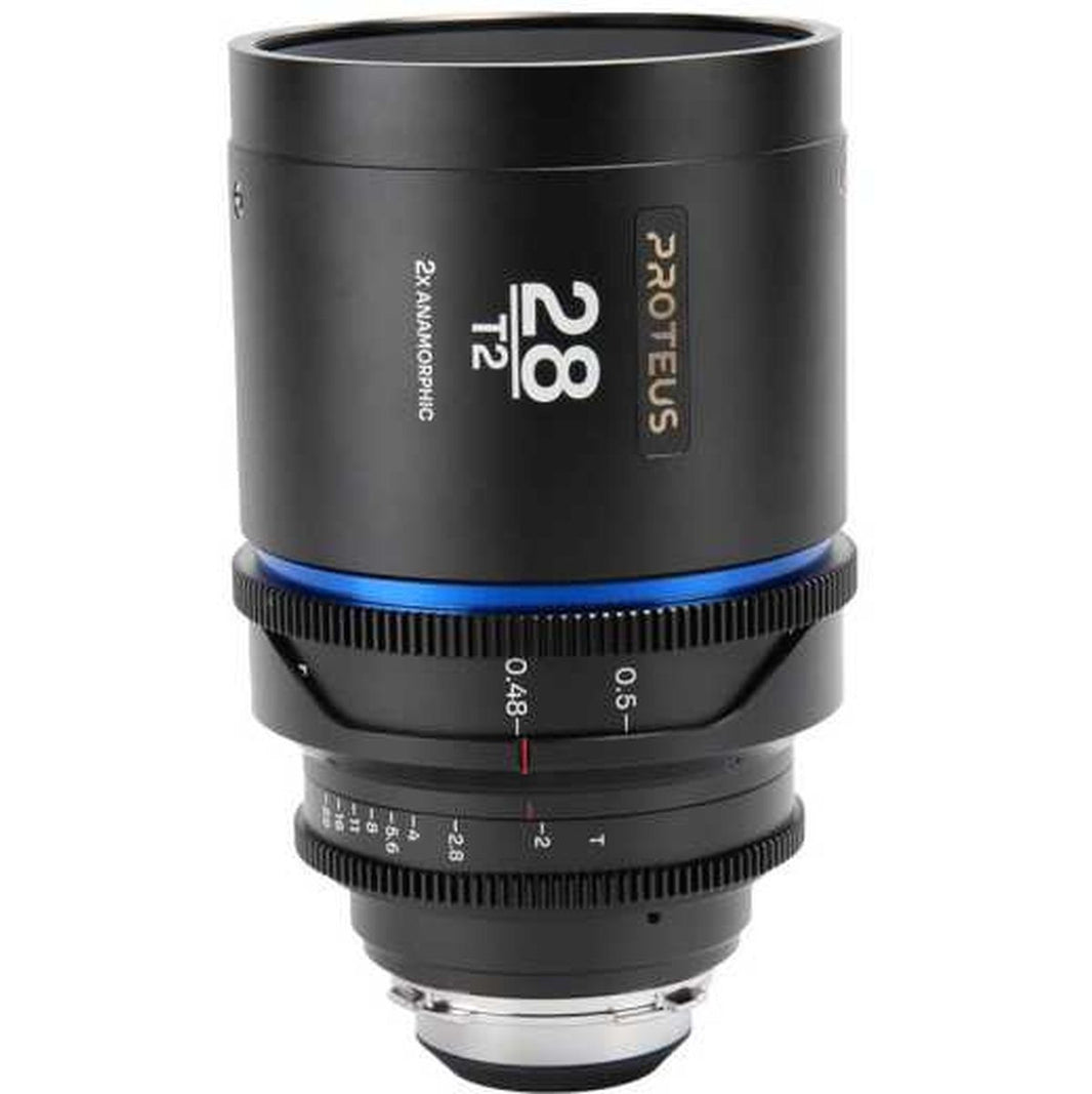 Laowa Proteus 2X Anamorphic 28mm T2 - Blue (Meters) (Lao-28p-B-PL)
