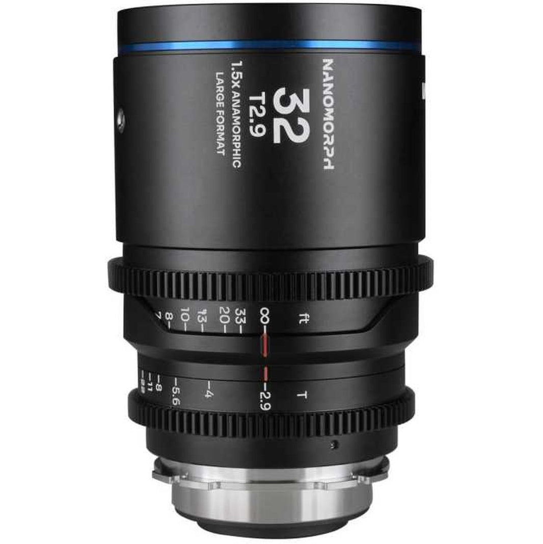 Laowa Nanomorph 32mm T2.9 1.5X LF (Blue) PL/EF (Lao-32-LF-PL-B)